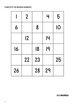 Tadika Math Latihan Matematik 5 Tahun Tadika | PDF