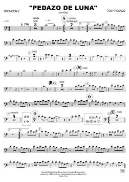 q = 100
TROMBON 2
Copyright © Miguel Angel Quiroz Asuncion (arreglos & transcripción)
maqamusico_76@hotmail.com / miguelangel