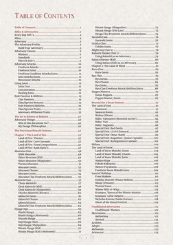 1 
TABLE OF CONTENTS  
 
Table of Contents............................................................... 1 
Allies & Adversa