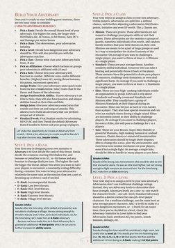 3 
BUILD YOUR ADVERSARY 
Once you're ready to start building your monster, there 
are ten basic steps to consider:  
( LINK T