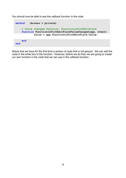 MATLAB App Designer: Function Plotter Guide | PDF | Matlab | Callback ...