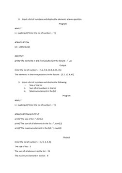 Class 9 AI Practical Assignments | PDF | Area | Compound Interest
