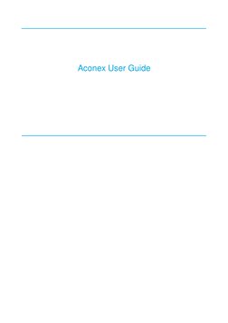 Aconex User Guide Overview | PDF | Password | Internet