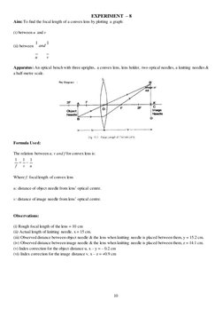 Class 12 Physics Practical Manual | PDF | Optics | Electrical Engineering