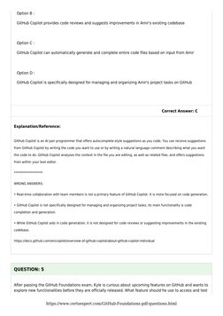 GitHub Foundations Exam Insights | PDF | Websites | Version Control