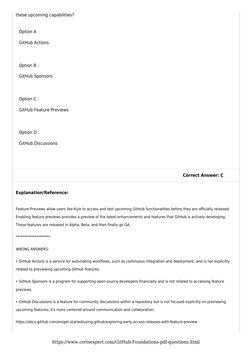 GitHub Foundations Exam Insights | PDF | Websites | Version Control