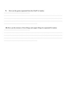 Grade 7 Integrated Science Term 2 Exam | PDF | Metrology