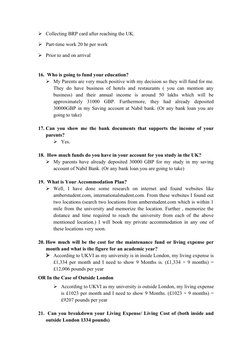 UK Pre-CAS Interview Guide | PDF | University | Experience