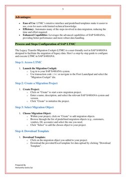 LSMW vs LTMC: SAP Data Migration Guide | PDF | Usability | Database ...