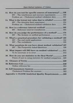 Basic Method Validation Westgard, James O, 1941 Quam, Elsa F | PDF