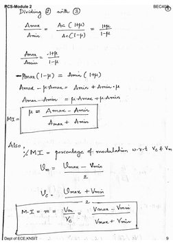 BEC402 Module 2 Notes for VTU | PDF