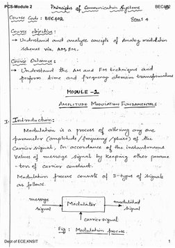 BEC402 Module 2 Notes for VTU | PDF