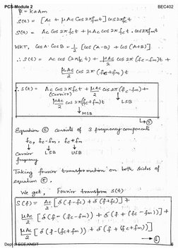 BEC402 Module 2 Notes for VTU | PDF