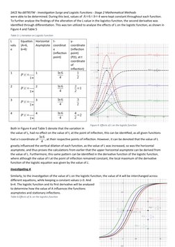 Surge and Logistic Functions Analysis | PDF | Logistic Function ...