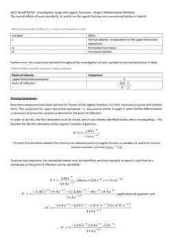 Surge and Logistic Functions Analysis | PDF | Logistic Function ...