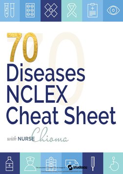 70 Diseases NCLEX Cheat Sheet | PDF | National Council Licensure ...