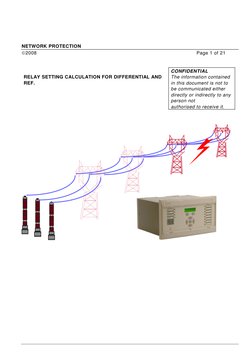 Protection Relay Setting Calculation Example Transformer Differential Protection Settings | PDF | Transformer ...