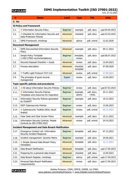 ISO 27001:2022 ISMS Toolkit Overview | PDF | Information Security ...