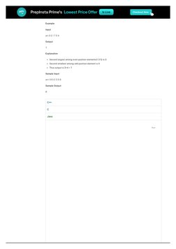 Accenture Coding Questions 2024 Guide | PDF | Integer (Computer Science ...
