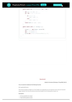 Accenture Coding Questions 2024 Guide | PDF | Integer (Computer Science ...