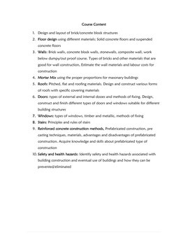 Building Construction II Lecture Notes | PDF | Deep Foundation | Roof