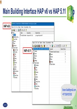 HAP v6.2 Conversion and User Guide | PDF | Menu (Computing) | Roof