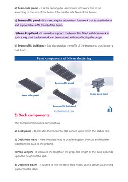 Mivan Shuttering Checklist.pdf Mivan Shuttering Components Overview | PDF | Concrete | Building
