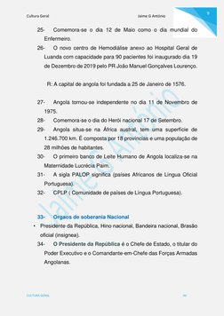 Cultura Geral                                                                                               Jaime G António