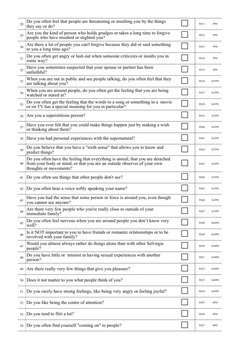 SCID-PD Screening Questionnaire Guide | PDF | Borderline Personality ...
