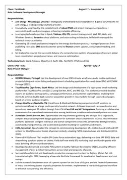 Client: Techblocks                                                                                                     August