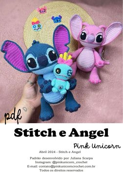 Padrão desenvolvido por Juliana Scarpa 
Instagram: @pinkunicorn_crochet 
E-mail: contato@pinkunicorncrochet.com.br  (mailto:c