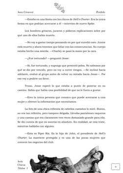 Sam Crescent                             
                                           Perdido 
 
 
Serie 
Chicos 
Malos  1 
9