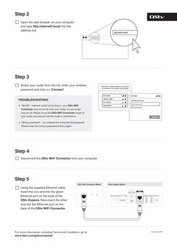 DStv WiFi Connector Setup Guide | PDF | Wi Fi | Usb