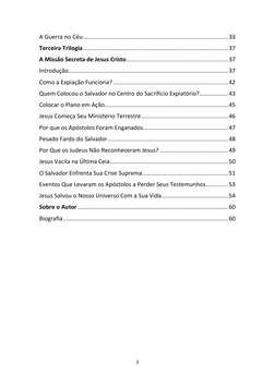 3 
 
A Guerra no Céu ....................................................................................... 33 
Terceira Tri