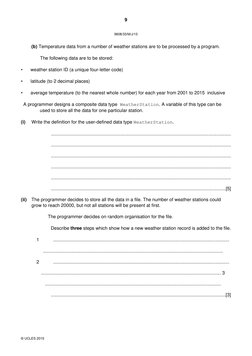 A Level Computer Science Past Papers | PDF | Pointer (Computer ...