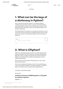 7/20/23, 9:44 AM
10 Senior Python Developer Interview Questions | EPAM Anywhere
https://anywhere.epam.com/en/blog/senior-pyth