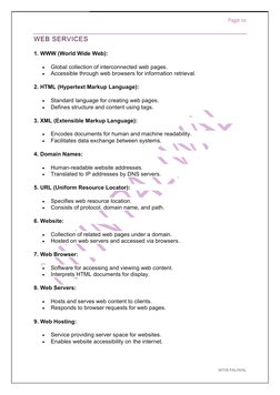 Class 12 Computer Networks Notes | PDF | Computer Network | World Wide Web