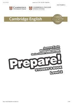 Prepare Level 2 Student Book PDF | PDF