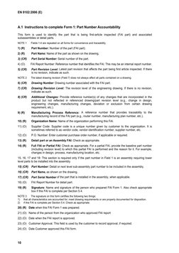 EN 9102: First Article Inspection Guide | PDF | Specification ...