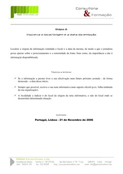 Consulto
Consulto
Consulto
Consultoria
ria
ria
ria 
&
&  Formação
Formação
Formação
Formação 
 
 
 
P M S M  C o n s u l t o