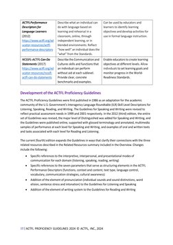 ACTFL Proficiency Guidelines 2024 | PDF | Communication | Educational ...