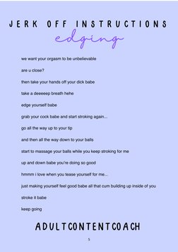 5 
 
 
 
 
 
 
we want your orgasm to be unbelievable 
 
are u close? 
 
then take your hands off your dick babe 
 
take