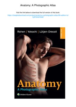Anatomy: A Photographic Atlas 8th Ed. | PDF | Arm | Abdomen