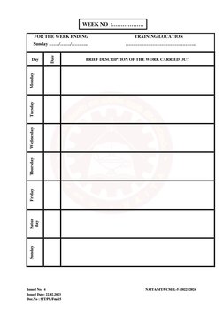NAITA Apprentice Daily Diary 2024 | PDF | Technology & Engineering ...