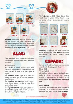 8
@corazondemelocoton91
2024, Amigurumi diseñado por M. Alejandra Londoño B. para Corazondemelocotón91, todos los derechos
re