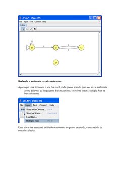 Guia Prático para Uso do JFLAP | PDF | Ciência da Computação Teórica ...