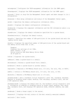 XSCF Command Reference Guide | PDF | Secure Shell | Booting