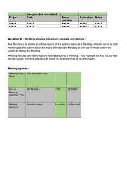 Assigned but not started
Project
Task
Team 
member
Estimation
Notes
xxxxx
xxxxx
xxxxx
xxxxx
xxxxx
xxxxx
xxxxx
xxxxx
xxxxx
xxx