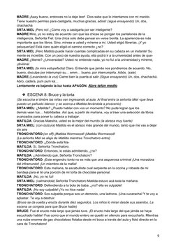 MADRE ¡Aaay bueno, entonces no la deje leer!  Dios sabe que lo intentamos con mi marido. 
Tiene nuestro permiso para castigar