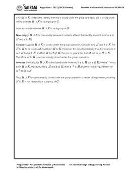 BCS405A Module 5: Group Theory Notes | PDF | Group (Mathematics ...